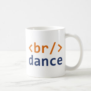 Breakdance code kaffeetasse