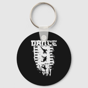 Breakdance Dance Hip-Hop und Funk Schlüsselanhänger
