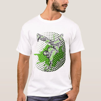 Breakdance Ein-Übergab Frost T-Shirt