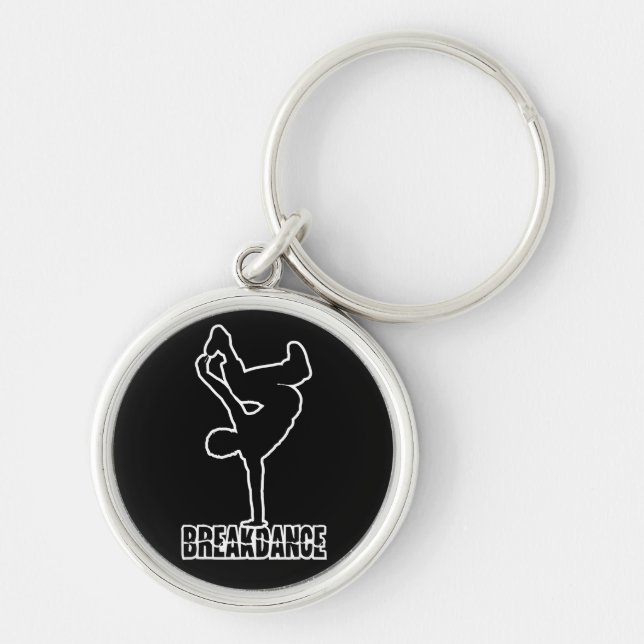 Breakdance kundenspezifische Farbschlüsselkette Schlüsselanhänger (Vorne)
