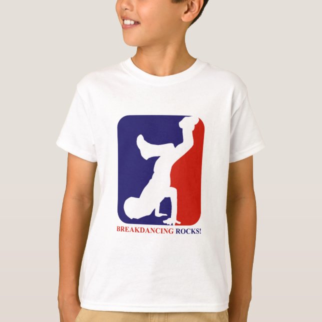 Breakdance schaukelt Entwürfe T-Shirt (Vorderseite)