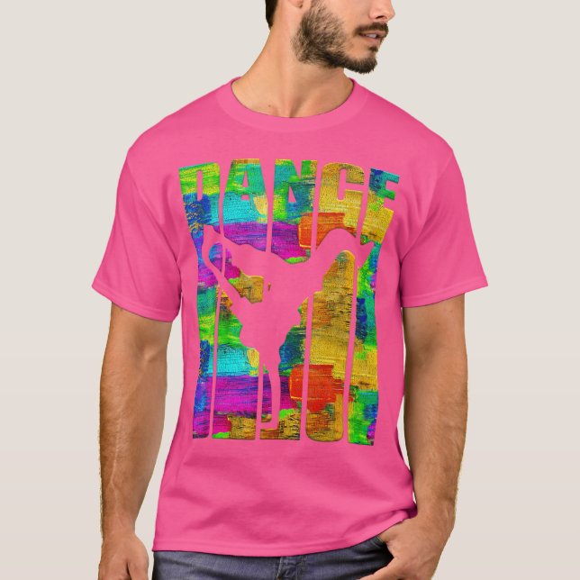 Breakdance Shirt Fun Graffiti Art Breakfast Angesa (Vorderseite)