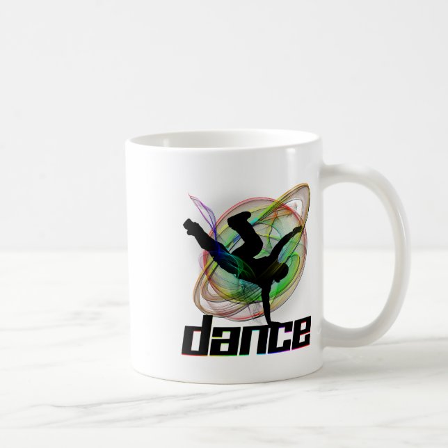 Breakdance Street Dance Fast Movement Dancing Gi Kaffeetasse (Rechts)