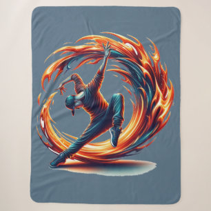 Breakdance Street Fire with Urban Energy Sherpadecke