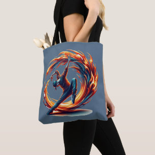 Breakdance Street Fire with Urban Energy Tasche