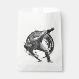 Breakdance Urban Style Monochrome Motion Art Geschenktütchen