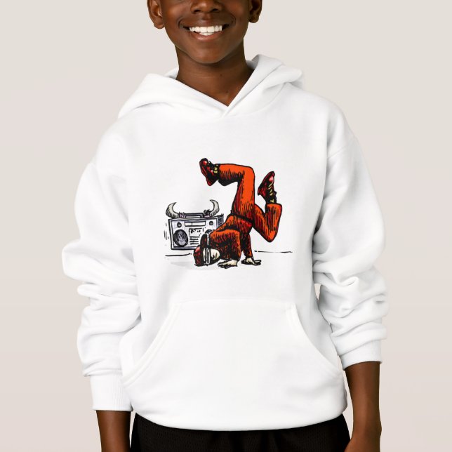 Breakdancer et hip hop de boîte (Devant)