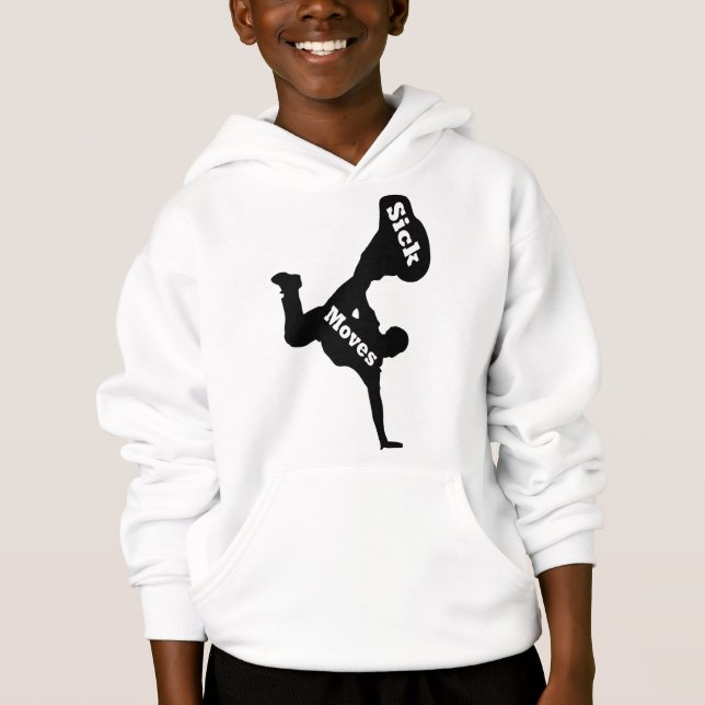 breakdancer hoodie (Vorderseite)