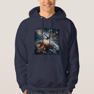 Breakdancer in action, Ai, Action in der Galaxie Hoodie
