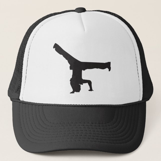 Breakdancer Truckerkappe (Vorderseite)