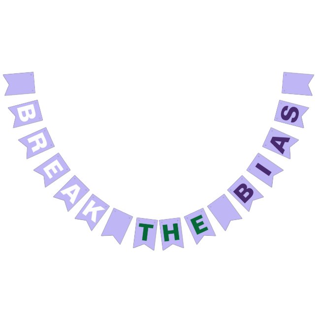 BreakDer Internationale Frauentag von Bias Hashtag Wimpelkette (Alle)