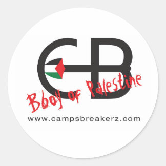 Breakerz-Aufkleber für Round Camps Runder Aufkleber
