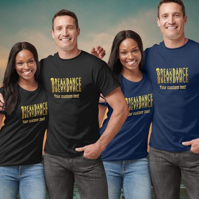 Breakfast schwarz gelb T-Shirt (Von Creator hochgeladen)