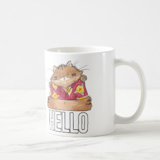 Breaking Cat News Jardin Chat mug