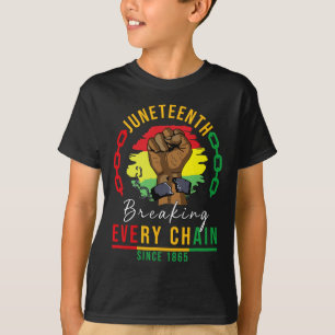 Breaking Jede Kette seit 1865 Frauen Männer Junete T-Shirt