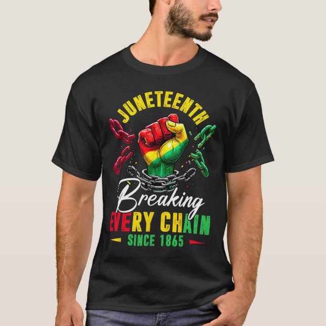 Breaking Jede Kette seit 1865 Männer Frauen Kinder T-Shirt (Vorderseite)