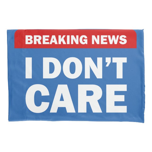 Breaking News Kissenbezug (Vorderseite)