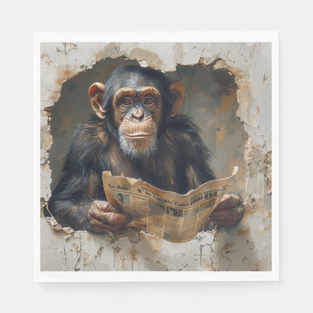 Breaking News Serviette (Vorderseite)