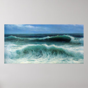 Breaking Waves Poster