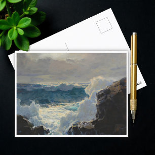 Breaking Waves Postkarte