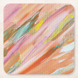 Breakthrough  rechteckiger pappuntersetzer