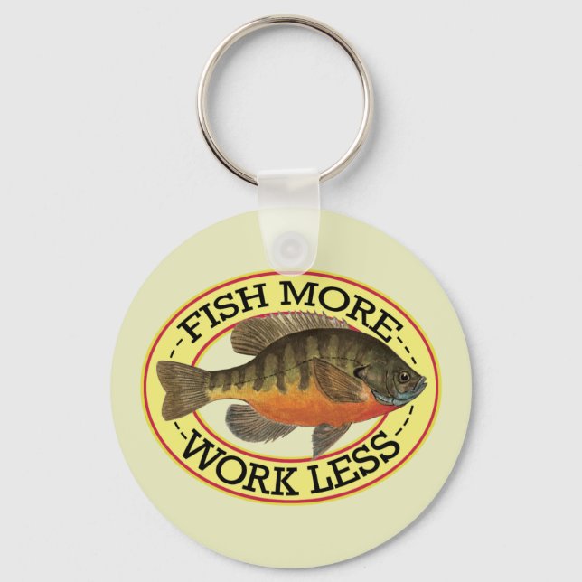 Bream, Bluegill Fishing Schlüsselanhänger (Vorderseite)