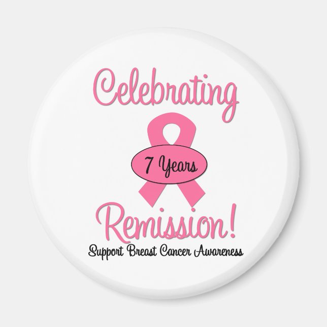 Breast 7 Year Remission Magnet (Vorne)