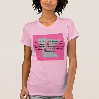 Breast Cancer Awareness in Minnesota T-shirt 