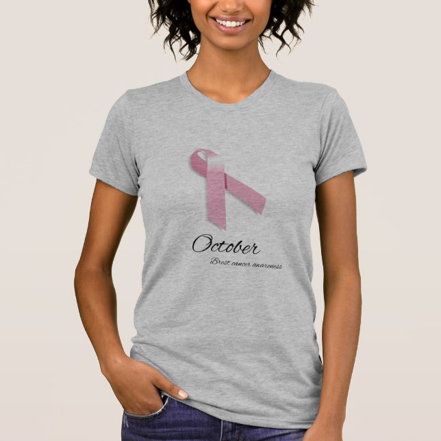 Breast Cancer Awareness-October women's t-shirt (Devant)