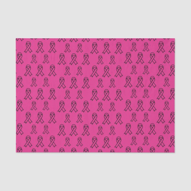 Breast Cancer Awareness Tissue Paper Seidenpapier (Vorderseite)