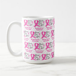 BREAST CANCER-BEWUSSTSEIN UND UNTERSTÜTZUNG KAFFEETASSE