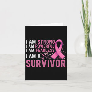 Breast Cancer Survivor Month Support Breast Cancer Karte