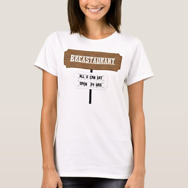 Breastaurant T-Shirt (Vorderseite)
