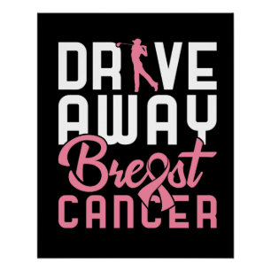 Breastkrebs abbrechen poster