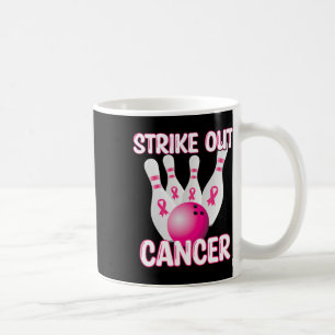 Breastkrebs ausschließen - Bowling Pink Kaffeetasse