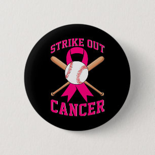 Breastkrebs-Baseball-Kampf Button