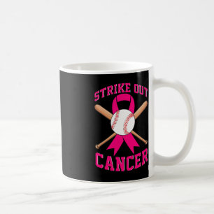 Breastkrebs-Baseball-Kampf Kaffeetasse