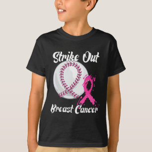 Breastkrebs-Baseball-Kampf T-Shirt