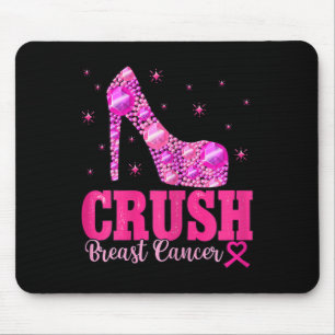 Breastkrebs-Bewusstsein - Rosa Heels Mousepad
