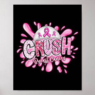 Breastkrebs-Bewusstsein - Unterstützung für rosa M Poster