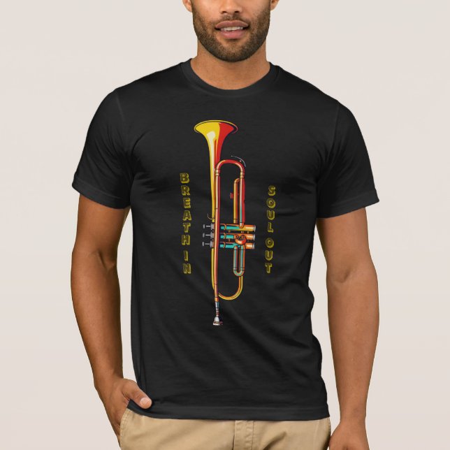 Breath in - Soul out T-Shirt (Vorderseite)