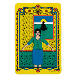 Breathe_B_4x6 Kühlschrank Magnet