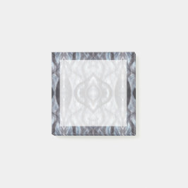 Breathe Dark Blue Abstract Watercolor Art Post-it Klebezettel