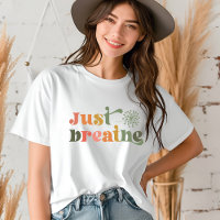 Breathe Modern Typografy Dandelion Blume