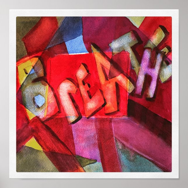 Breathe Poster (Vorne)