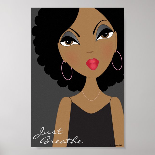 Breathe Poster Print (Devant)