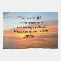 BREATHTAKING JOHN 6:35 SONNENDESIGN