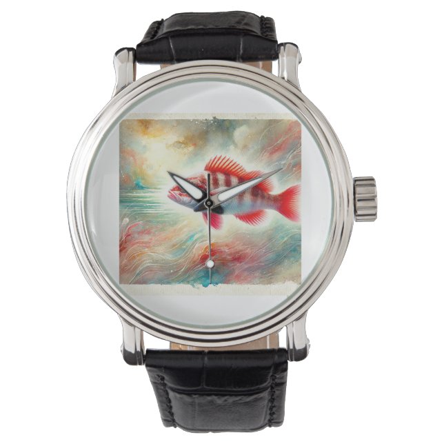 Breca Beauty 150624AREF112 - Watercolor Armbanduhr (Vorderseite)