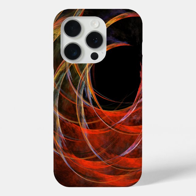 Brechen der Abstrakten Kunst des Kreises Case-Mate iPhone Hülle (Rückseite)