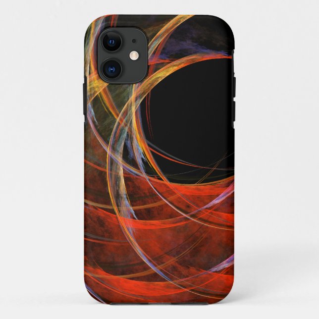 Brechen der Abstrakten Kunst des Kreises Case-Mate iPhone Hülle (Rückseite)